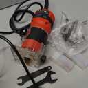 Compact Palm Router Tool, 800W Hand Wood Trimmer with 12PCS 1/4" Router Bits for Woodworking