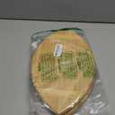 Foaincore 2 Pieces Football Shaped Cutting Board Bamboo Charcuterie Serving Tray Gift Set 15 Inch for Football Lovers Touchdown Themed Party Decoration Favor Supplies