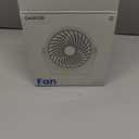 Gaiatop Desk Fan, 5-Inch Portable Electric Table Desktop Air Circulator Fans, Small but Powerful with 3 Speed 360° Adjustable Tilt for Cooling Home Dorm Office Bedroom Bathroom Kitchen, Black