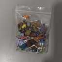 Namalu 50 Pcs 1: 87 0.79" Sitting Pose Scale Mini People Figurines Set Tiny People Colorful Model Miniature Trains Architectural Painted Figures Model Tiny Plastic Figurines for Miniature Scenes