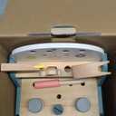 ROBUD Mini Wooden Play Tool Workbench Set for Kids Toddlers - Montessori Toys for 3 4 5 Years Old Boys Girls