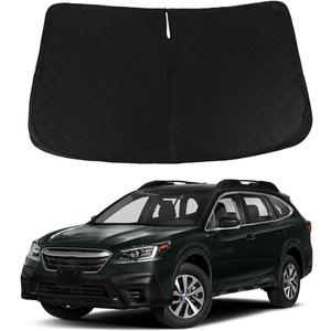 D-Lumina Windshield Sun Shade - Compatible with Subaru Outback 2020 2021 2022 2023 2024 2025 - Upgraded 3 Layers 240T Material, Foldable Front Window Sun Protector, Sunshade, Heat Shield