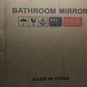LED Round Bathroom Mirror, 36 Inch Backlit Wall Mounted Bathroom Mirror with Lights, Frameless Vanity Mirror with 3 Color Lights, CRI 95+, Anti-Fog, Shatter-Proof