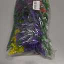 20 Bundles Artificial Lavender Plants Outdoor- UV Resistant Faux Lavender Flowers for Garden Porch Window Patio Hanging Planter Home Decor, Colorful (5 Colors)