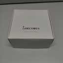 Decorus Backless Plunge Shapewear Bodysuits - Women Low Back Body Shaper Full Body Tummy Control Built in Bra With Plunge (X-Large, Beige)