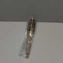 BANGMENG Round Brush with Boar Bristles, 1 inch Barrel, Nano Thermal Ceramic Ionic Tech for Straightening and Blow Drying, Gold