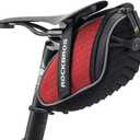 ROCKBROS Bike Saddle Bag Bicycle Seat Bag 3D Shell Saddle Bag Under Seat Cycling Seat Pack for Mountain Road Bike Bicycle Red
