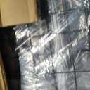 2-Pack 3' W x 6' H Grid Wall Panels with Wheels, Matte Black