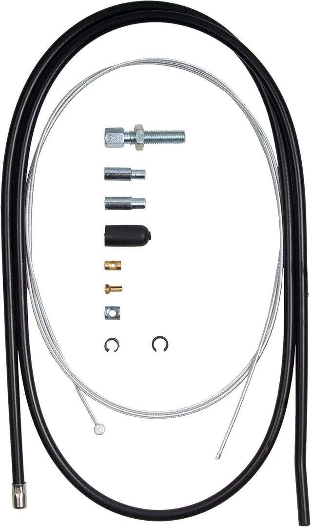 MOTOMASTER Motorcycle Clutch Cable (DIY) Repair Build-Your-own Kit Compatible with Universal/Honda/Yamaha/BMW/Kawasaki/Indian/Suzuki/Ducati/Victory/Triumph/KTM/Aprilia