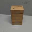 5 x Vitalizart Ivory Velvet Ribbon Set 3/8" x 15 Yd Wooden Spool Fabric Trim 3 Rolls * 5 Yd for Christmas Wreath Decoration Handmade Craft Ornaments Gift Wrapping & Bow Making