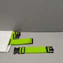 8 Pack Luggage Straps and Tags Set - 4 Straps, 4 Tags, TSA Approved Suitcase Belt, Green