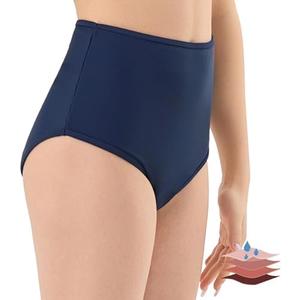 ToVii Period Swimwear for Teen Girls Leak Proof Period Bathing Suit for Women Bikini Bottom S