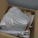 Professional Saddle Stool with Wheels Ergonomic Swivel Rolling Height Adjustable for Clinic Dentist Beauty Salon Tattoo Home Office (Grey)