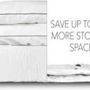 SpaceAid Jumbo Vacuum Storage Bags, Space Saver Sealer Compression Bags for Comforters, Blankets, Pillows, Bedding, Clothes (XX-Large 3 Pack)