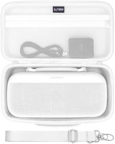 LTGEM Case Compatible with Bose SoundLink Max Portable Bluetooth Speakers with Shoulder Strap, White (Case Only) LTGEM Case Compatible with Bose SoundLink Max Portable Bluetooth Speakers with Shoulder Strap, White (Case Only)