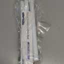 White Tension Curtain Rod for Windows 28 to 48 inch, Adjustable Expandable Pressure Spring Curtain Rod No Drilling, 7/8" Curtain Rod for Bedroom Doorway Closet Door