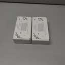 2 x Dark Red Velvet Ribbon 3/8" with Wooden Spool 15 Yd, Burgundy Velvet Ribbon for Christmas Tree, 3Rolls for Christmas Wreath Decoration Gift Wrapping &Bow Making