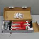 Dixie Air Horn Red - Dixieland Premium Full 12 Note Version with Installation Wire Kit and Button