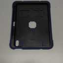 Azzsy Case for iPad (A16) 11th Generation 11 Inch 2025 / iPad 10th Generation 10.9 Inch 2022, [Built-in Pencil Holder] Heavy Duty Shockproof Rugged Protective Case, Navy Blue2