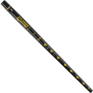 Clarke Original C Tinwhistle - Black with Gold Diamond Decor - a traditional Irish Celtic Penny Whistle (Key of C)