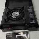 Coleman Classic 1-Burner Butane Stove, Portable Camping Stove with Carry Case and Push-Button Instant Ignition, Includes Precise Temperature Control and Wind Baffle, 7,650 BTUs of Power