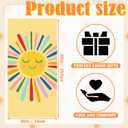 Sun Beach Towel for Kid 30 X 60 Inch Cute Coloful Sun Microfiber Pool Towel Absorbent Quick Dry Beach Towel Sand Free Blanket for Boys Girls Summer Pool Party Supplie Bath Sport Travel for Kids Gift