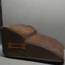 ROMROL Dog Stairs, Romrol Dog Steps Ramp for High Bed and Couch, Dog Ramp with Durable Non-Slip Waterproof Fabric Cover, Pet Stairs for Small Dogs and Cats or Pets Joints, 2-Tiers,Coffee