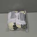 Yufree 4 Pairs Youth Grip Soccer Socks Grip Socks Kids Boys Girls Athletic Sport for Baseball Football Basketball (One Size, White)