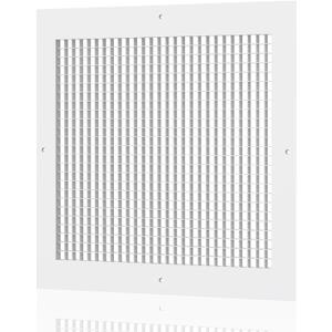 Return Air Grille Fits 20'' x 20'' Duct Opening, Aluminum Eggcrate Return Grille Cover Rust Proof Vent Duct Cover Grille for Wall &Ceiling |Outer Dimensions: 21.73'' X 21.73'' |