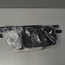 Kitsure Toilet Paper Holder Free Standing  Rustproof Metal Toilet Paper Stand for 4 Rolls with Anti-Slip Base and Shelf for Phone & Small Items, Bathroom Organizers and Storage, Medium, Black (Medium - 1 Pack)