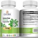 Kalanchoe Pinnata-Leaf of Life (Bryophyllum Pinnatum) 60 Cápsulas De 750mg Bottle.