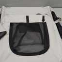 Cat Carrier Pet Carrier Bag Dog Crate 28"x 20"x 20"Portable Collapsible with Soft Warm Blanket/Bowl for Puppy Up to 30 lbs Sturdy Transport Carrier Long Trips/Traveling/Indoor/Outdoor (Large(28"L x 20"W x 20"H), Grey)