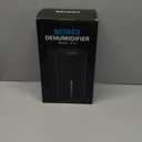 Dehumidifier, 95OZ Dehumidifier for Home 1000 Sq.Ft - Quiet with Auto Shut Off & Relaxing 7 Color Ambient Light,Ideal for Livingroom, Bedroom, Basement(Black)