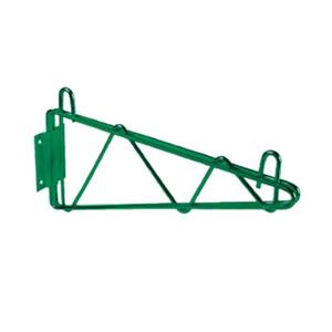 FSE WBEP021 Wall Bracket, 21"D, Single, epoxy Coated, Green, NSF