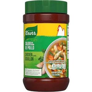 3 Packs Knorr Granulated Chicken Flavor Bouillon For Sauces, Gravies And Soups Chicken Bouillon Fat And Cholesterol Free 2 lb BB Date: 08/15/26