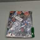 7 Pack Stretchable Book Covers, Jumbo Book Sleeves for Textbook Hardcover Books up to 9 x 11 Inches, Reusable, Washable and Protective Textbook Covers for School Kids Boys Girls