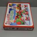 Train Set for Toddlers 2-4, Christmas Train Sets for Around The Tree, Toddler Toys for 1 2 3 Year Old Boy Girl, Christmas Tree Train with Music, Light, Tracks, Puppet, Barn, Toddler Gifts Christmas (Red)