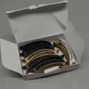 Flat Hair Clips for Women - 12 Pack Matte Non-Slip Flat Claw Clips for Thin Hair, 6 Colors Daily Use Hair Clips Flat Design Comfort Clips