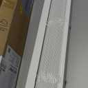Lotus & Windoware Cordless, 2 Inch Faux Wood Blind, 35" Wide x 60" Long, Window Blinds, Blinds & Shades, Blinds for Indoor Windows, Embossed, Bright White