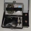 BASN Bmaster5 in Ear Monitors, 5 Drivers Drummer Headphones with Powerful Bass, Noise Isolation IEM Earbuds with Detachable MMCX Silver-Plated OFC Cable for Musicians (Midnight Black, 3.5mm)