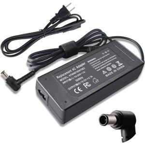 for Sony Vaio Laptop Charger 19.5V PCG-7Z2L, 90W 19.5V 4.7A AC Adapter Charger Power Supply for Sony Vaio VGP-AC19V37 VGP-AC19V10 VGP-AC19V48 VGP-AC19V19 VGP-AC19V43 PCG-3J1L PCG-7Y2L PCG-7192L