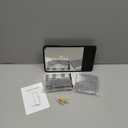 Shower Mirror for Shaving Fogless with Multifunctional Storage for Razor and Shaving Foam Canister, Adhesive or Screw Optional Installation,Adjustable Angle, Black