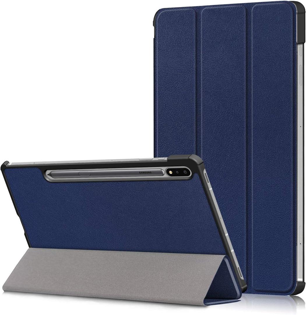 Gylint Smart Case Cover with Auto Sleep/Wake for Samsung Galaxy Tab S8 Plus 2022/S7 FE 2021/S7 Plus 2020 12.4 inch Navy