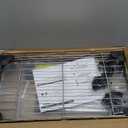 750 lbs 3 Tier Shelf Metal Storage Shelves Wire Rack Closet Organizers with PP Board for Garage Kitchen Bathroom Laundry Chrome 11.8" D x 21.7" W x 28.6" H