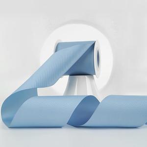 MEEDEE Dusty Blue Grosgrain Ribbon 3 Inch Grosgrain Hair Ribbons 10 Yards Per Roll Blue Wedding Ribbon for Cheer Bow, Hair Bow Supplies Wide Ribbons for Crafts, Sewing, Scrapbooking