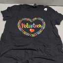 Cute Volunteer Volunteering Staff Uniform Event Church Group T-Shirt S