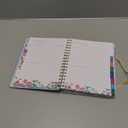 Lilly Pulitzer Large Monthly Planner August 2025 - December 2026, Monthly Agenda & Calendar, Stickers, Pockets, & Spiral Binding (Royal Coral)