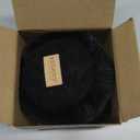 KEYJOYS Ear Muffs for Winter Women Cold Weather, Adjustable Fluffy Folding Earmuffs, Cute Ear Warmers Outdoor Ear Covers (Black)