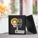 4 x Retractable Y'all Need Me Badge Reel with Alligator Clip, Funny Glitter Badge Holder Gifts for Doctors Nurses Night Shift RN LPN ER Social Worker Medical Worker Teacher Christian, Nurse Gifts