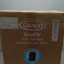 Graco Slimfit 3-in-1 Convertible Car Seat, Ultra-Space-Saving Design, Silas, Suitable for Rear and Forward-Facing, Highback Booster Seat with 10-Position Headrest